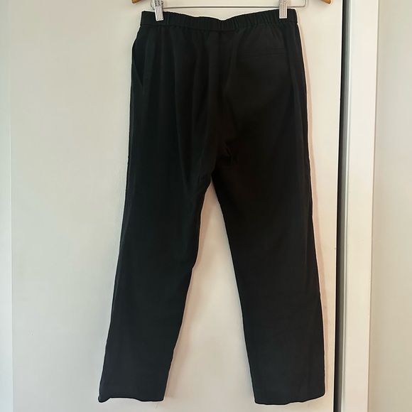 Theory Treeca Linen pull on pant - Picture 2 of 5